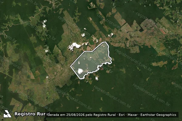 Imagem de satélite de Fazenda Ponteio - Parte C(Mun. Xapuri) em Xapuri - AC