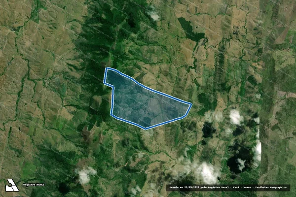 Imagem de satélite de FAZENDA CATULÉ - FAZENDA CACULÉ em Almadina - BA