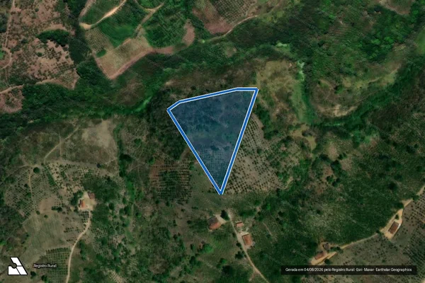 Imagem de satélite de SITIO CALDEIRÃO - Parte 1 em Alagoa Nova - PB