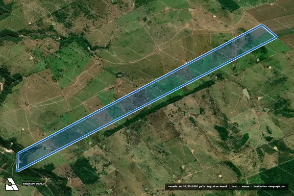 Imagem de satélite de Fazenda São Jorge - Parte 1 em Bom Jesus das Selvas - MA