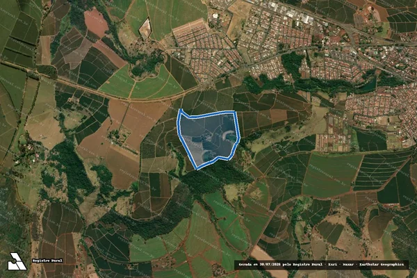 Imagem de satélite de SÍTIO PINDORAMA - Parte 1 em Altinópolis - SP