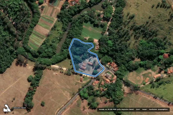 Imagem de satélite de Gleba de Terras - Parcela 1 em Pedreira - SP