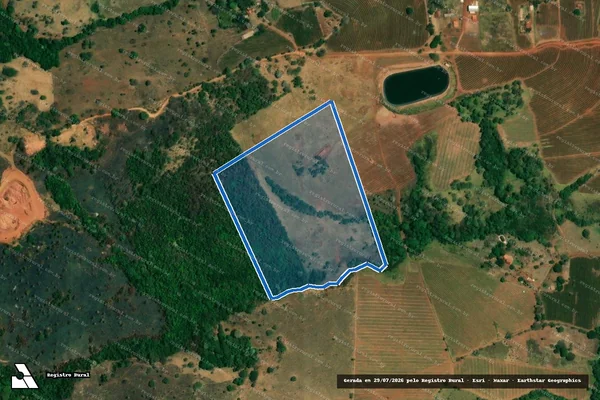 Imagem de satélite de FAZENDA MONTE CARMELO - Parcela 1 em Monte Carmelo - MG