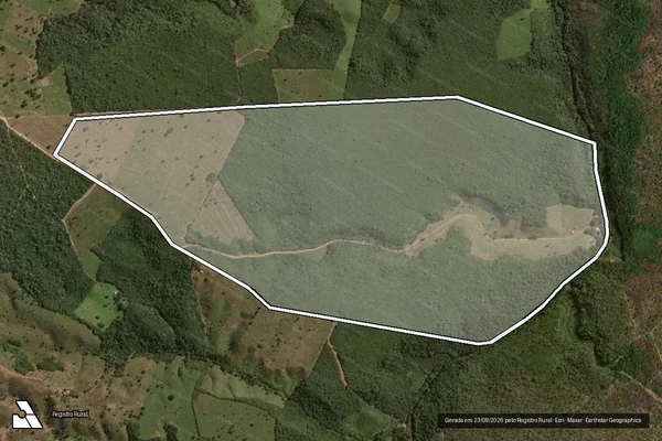 Imagem de satélite de FAZENDA VAO DAS FLORES - Parcela 1 em Fernando Falcão - MA