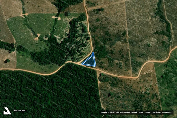Imagem de satélite de Fazenda Onça Pintada - Parte 3 em Nova Monte Verde - MT