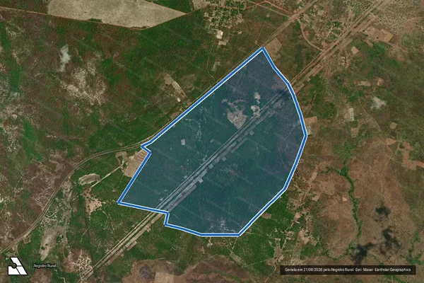 Imagem de satélite de PROJETO DE ASSENTAMENTO FAZENDA VÁRZEA I em Piripiri - PI