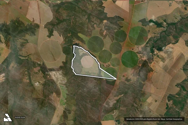 Imagem de satélite de FAZENDA DA POSSE em Cristalina - GO