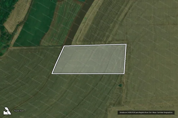 Imagem de satélite de Sítio Santa Mariana ? PARCELA 01 e PARCELA 02 - PARCELA 01 em Itambaracá - PR
