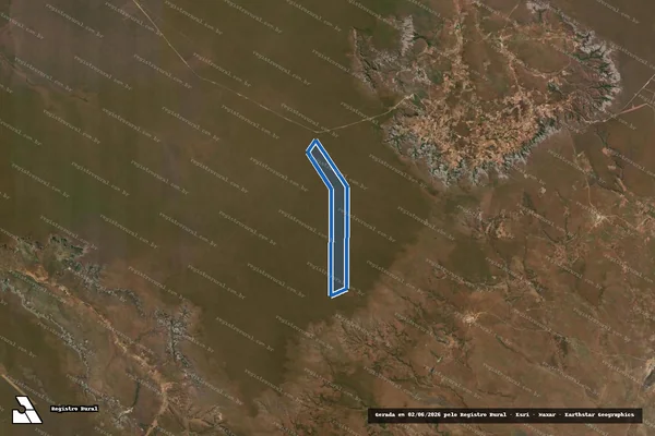 Imagem de satélite de FAZENDA MUNDO NOVO I em Gilbués - PI