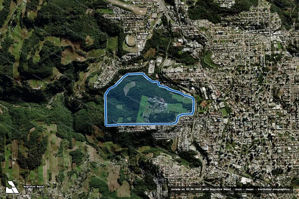 Imagem de satélite de EMBRAPA Uva e Vinho - Embrapa Uva e Vinho em Bento Gonçalves - RS