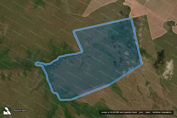 Imagem de satélite de Fazenda Matinha - 001 em Riachão - MA