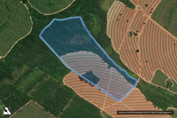 Imagem de satélite de FAZENDA PALMEIRAS IV - Parte 2 em Itajobi - SP