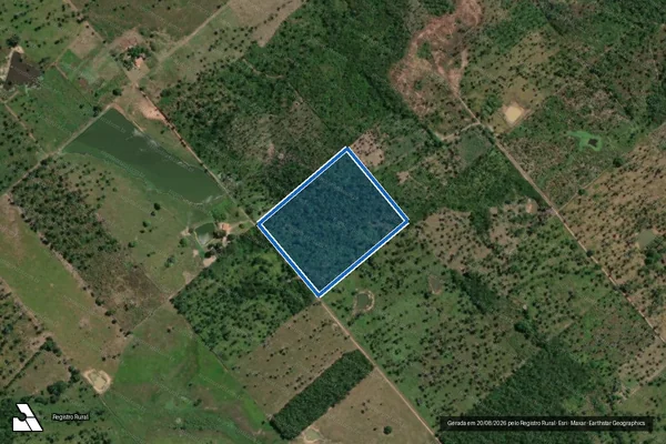 Imagem de satélite de FAZENDA SERRINHA / Parte 1