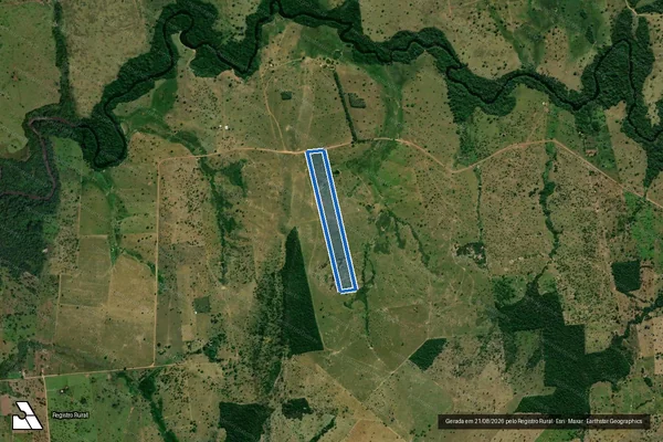 Imagem de satélite de ESTÂNCIA SERENA - Parte 2 em Vale de São Domingos - MT