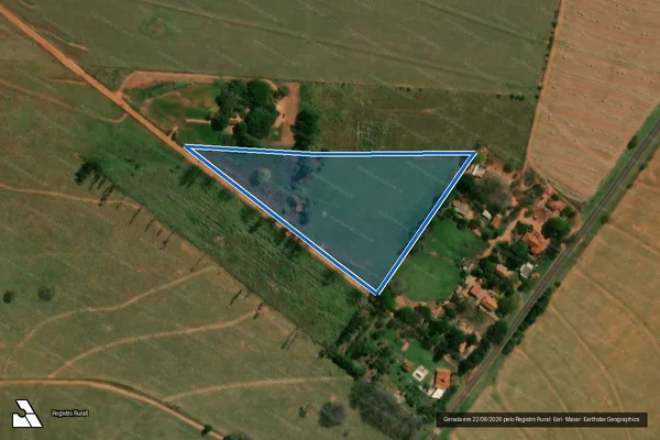 Imagem de satélite de SÍTIO SÃO MIGUEL - Gleba 02 em Santo Anastácio - SP