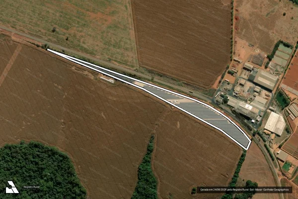 Imagem de satélite de Fazenda Cuiabanos - Parte 1 em Orizona - GO