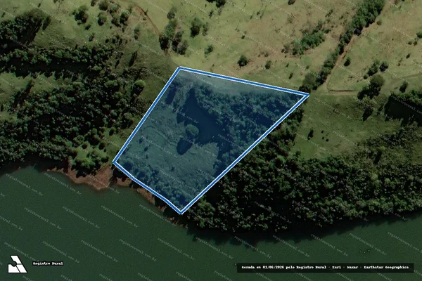 Imagem de satélite de Imóvel Sepultura ou Fazenda da Sepultura - Parcela 1 em Candói - PR