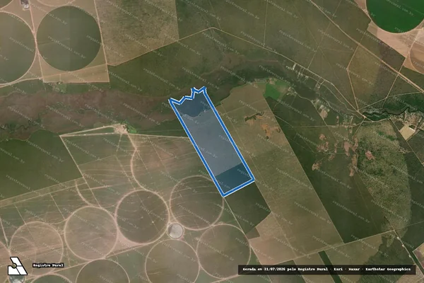 Imagem de satélite de Fazenda Bom Jesus Olivia - Fazenda Bom Jesus Olivia em São Desidério - BA