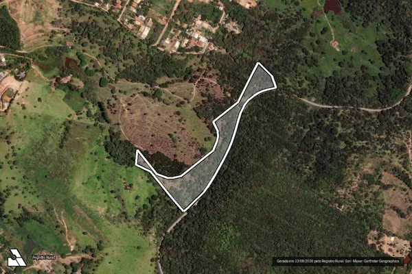 Imagem de satélite de FAZENDA VITORIA - ÁREA REMANESCENTE 2 em Itaúna - MG