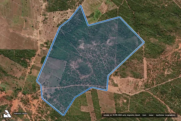 Imagem de satélite de CABECEIRA DA CORDA - Parte 1 em Barão de Grajaú - MA