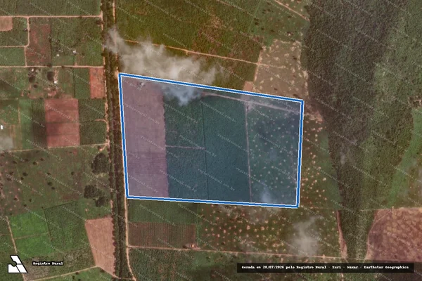 Imagem de satélite de P.A. DOM MAURO em Nova Porteirinha - MG