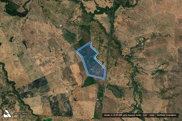 Imagem de satélite de FAZENDA DOIS IRMÃOS - Gleba C em Alvorada do Norte - GO