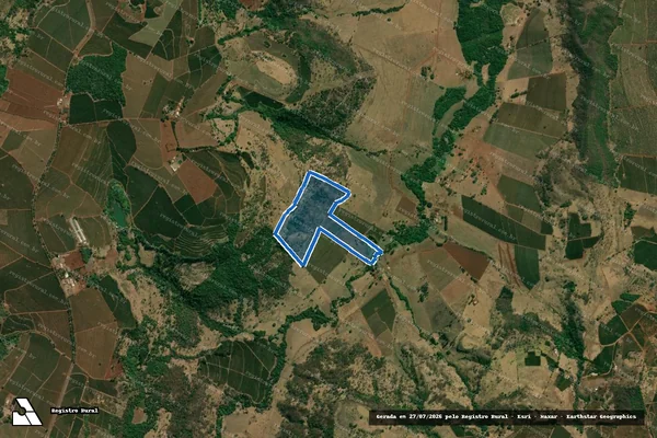 Imagem de satélite de Fazenda São José - Fazenda São José em Pedregulho - SP