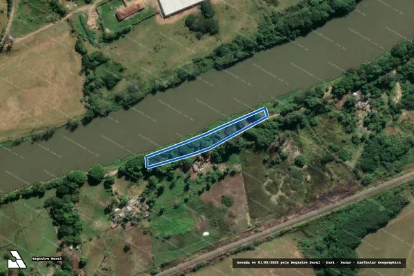 Imagem de satélite de Sítio Terra Branca - 02 em Cruzeiro - SP