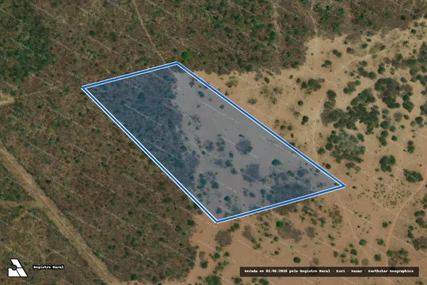 Imagem de satélite de Projeto de Assentamento Pedro Ezequiel de Araújo - Lote 337 - 001 em Ipanguaçu - RN