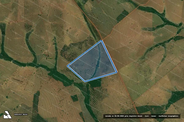 Imagem de satélite de FAZENDA ESTEIO - I - Parte 1 em Paranaíba - MS