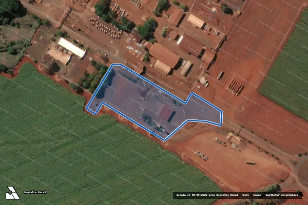 Imagem de satélite de FAZENDA SANTA ELISA II - Parte 8 em Sertãozinho - SP