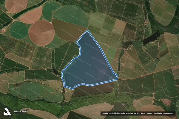 Imagem de satélite de Horto Santa Terezinha, Fazenda Querência e Núcleo Capitinga em None