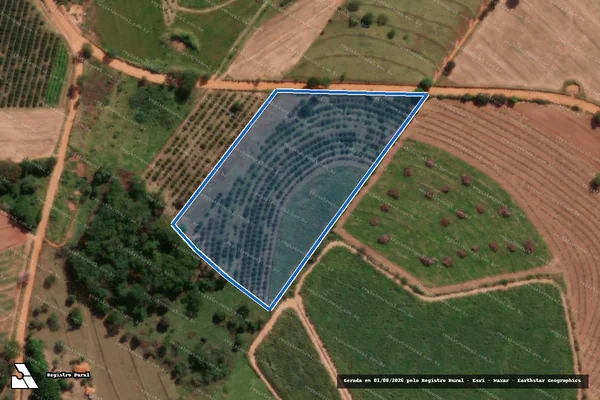 Imagem de satélite de SÍTIO SÃO FRANCISCO - Parte 2 em Cedral - SP