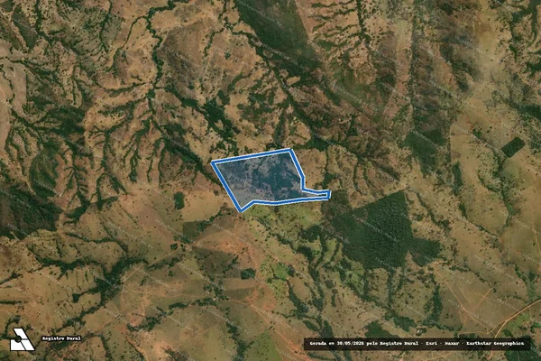 Imagem de satélite de FAZENDA ALEGRE - GLEBA A em Arenópolis - GO