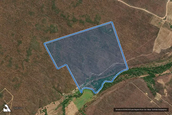 Imagem de satélite de BARRA DO RIACHO - PARTE 1 em Palmeira do Piauí - PI