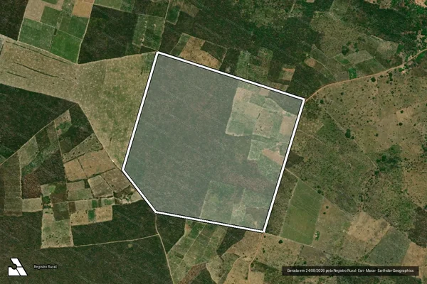 Imagem de satélite de Área III Fazenda Matona - Parte 1 em São Domingos do Maranhão - MA