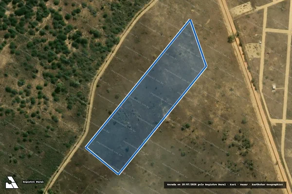 Imagem de satélite de Fazenda Bom Jesus - Parte 1 - Gleba 37 em Vitória da Conquista - BA