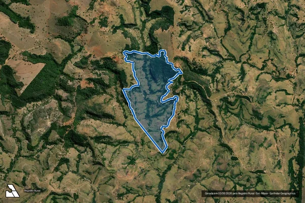 Imagem de satélite de FAZENDA CHUMBO - Gleba 1 em Patos de Minas - MG