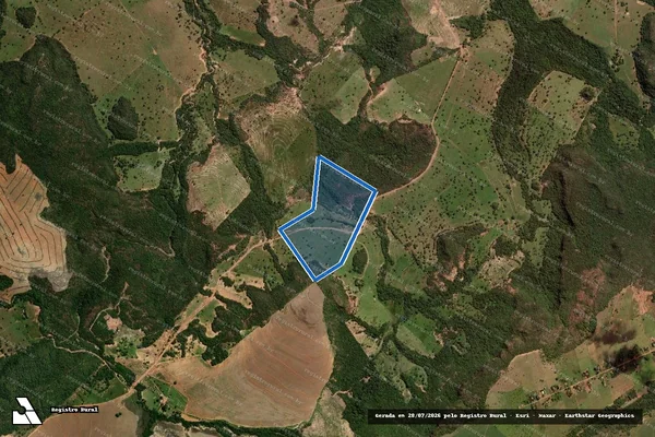 Imagem de satélite de Fazenda Asa Branca - PARCELA 3 em Rio Verde de Mato Grosso - MS