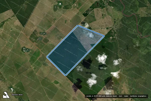 Imagem de satélite de Fazenda Pederneiras - Fazenda Pederneiras em Cáceres - MT