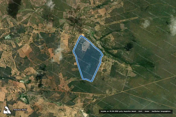 Imagem de satélite de FAZENDA SERROTE - Parte 2 em Caetité - BA
