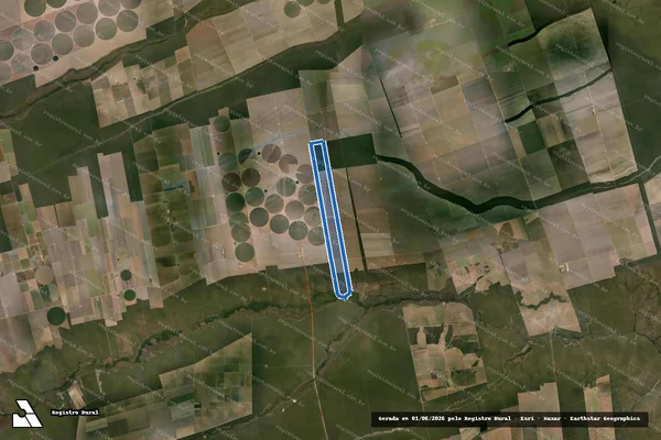 Imagem de satélite de FAZENDA RIO CORRRENTE ? II - Parte 6 em Correntina - BA