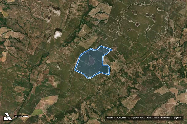 Imagem de satélite de FAZENDA BOA ESPERANÇA - Gleba 01 em Ponte Alta do Bom Jesus - TO