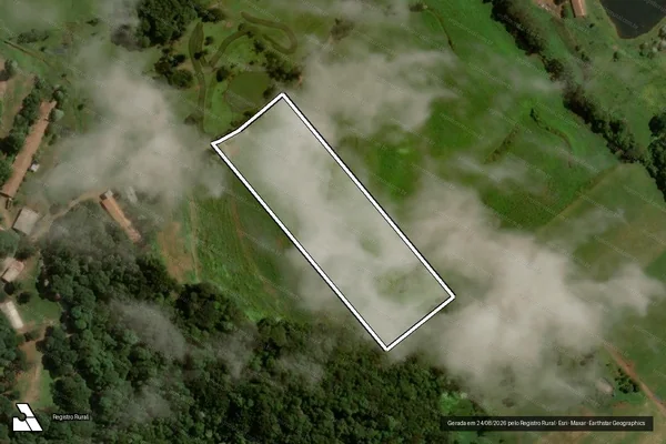 Imagem de satélite de PROJETO DE DESMEMBRAMENTO RURAL - Lote Gleba-25 em Concórdia - SC