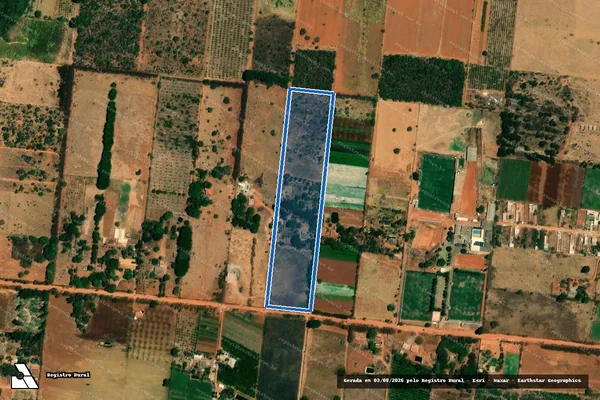 Imagem de satélite de PICAG, Lote nº 102, Den. Lote nº 685, Gleba nº 3, Reserva Técnica G - Lote nº 102, Den. Lote nº 685 em Brasília - DF