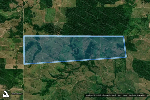 Imagem de satélite de LOTE Nº 14 DA GLEBA Nº 11 - Parcela 1 em Vitória do Xingu - PA