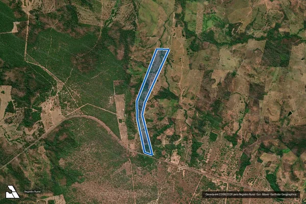 Imagem de satélite de GLEBA SUCURUJU, DATA VEREDA GRANDE - Gleba III em Riachão - MA
