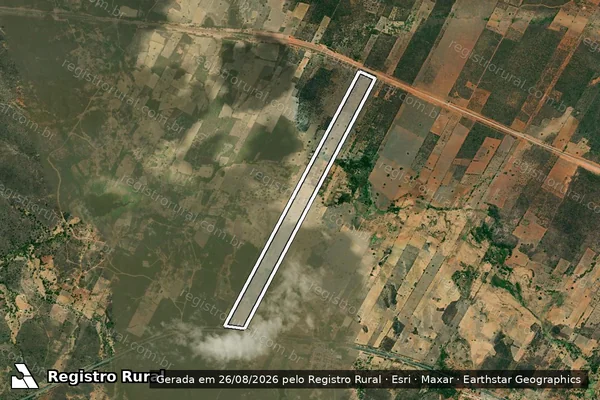 Imagem de satélite de SITIO BAIXA VERDE - Parte 2 em Verdejante - PE