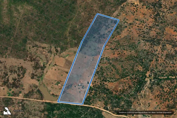 Imagem de satélite de FAZENDA ALEGRE - LOTE 11 em Cuité - PB