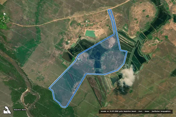 Imagem de satélite de Mucubal I - Parcela 1 em Boa Vista - RR